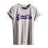 Superdry Vintage Logo Satin T-shirt met korte mouwen