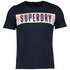 Superdry Rainbow Panel T-shirt med korte ærmer