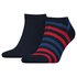 Tommy Hilfiger Calcetines Duo Stripe Sneaker 2 pares
