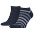 Tommy hilfiger Calcetines Duo Stripe Sneaker 2 Pairs