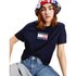 Tommy Jeans Star Americana Flag T-shirt met korte mouwen
