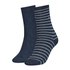 Tommy Hilfiger Small Stripe Classic sokker 2 par