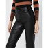 Only Emily High Waist Straight Ankle Faux Leather Pants