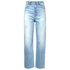 G-Star Tedie Ultra-High Waist Straight Ripped Edge Ankle jeans