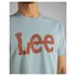 Lee Wobbly Logo Tall Fit Kurzarm T-Shirt