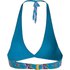 Calvin klein Halter Triangle-RP-Print Bikini Top
