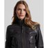 Superdry Chaqueta Bomber Studios Knit Collar Leather